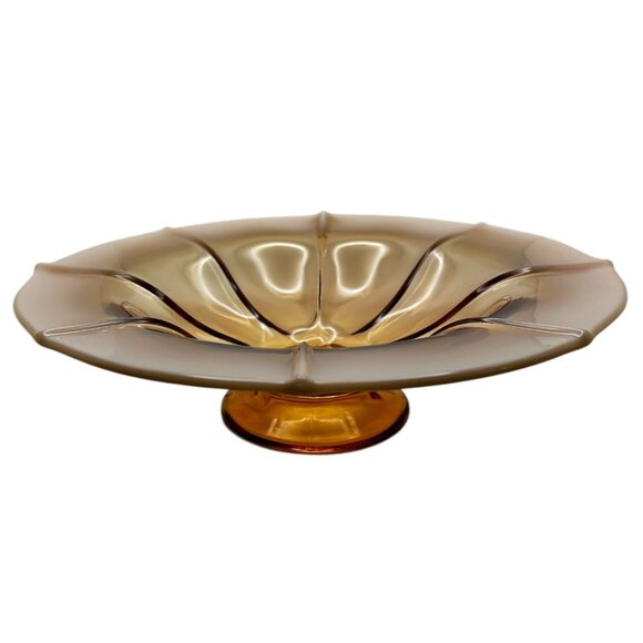 Fenton Cameo Opalescent #857-11" Flared Footed Console Bowl 1926-1927 - Picture 7 of 13